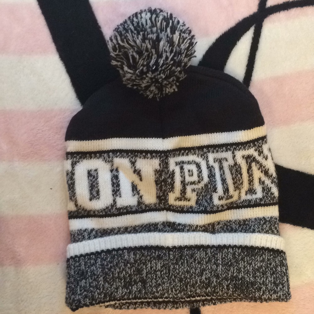 NWT PINK Nation Beanie from Victoria’s Secret
